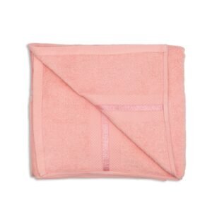Pale pink towel