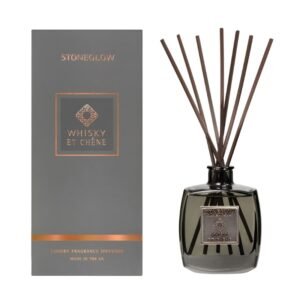 Stone Glow Whiskey et Chêne Reed Diffuser