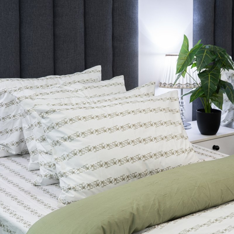 Custom Made Flowery Complete Bedding Set