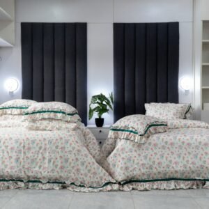 Custom Made Flowery Complete Bedding Set