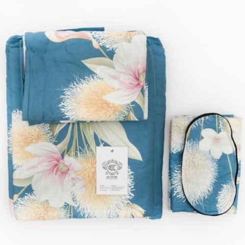 Flowery duvet cover set