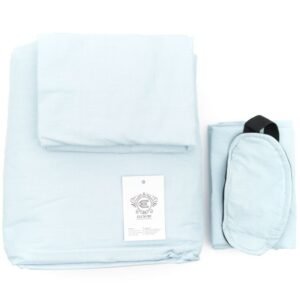 Light Blue Single Bedding Set